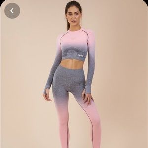Gymshark Ombré Seamless Crop Top